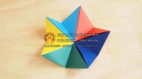 Origami ngôi sao có 5 cánh
