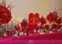 Đám cưới rực sắc đỏ của người Hoa