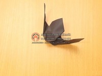 Hướng dẫn cách gấp giấy origami con dơi